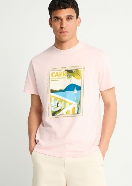 FUNKY BUDDHA - Ανδρικό t-shirt με τύπωμα