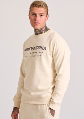 FUNKY BUDDHA - Relaxed fit φούτερ με Funky Buddha τύπωμα