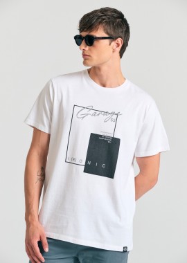 GARAGE 55 - T-shirt με minimal τύπωμα Garage 55.