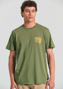 GARAGE 55 - T-shirt με branded τύπωμα στο στήθος Garage 55.