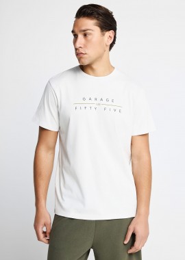 GARAGE 55 - Ανδρικό t-shirt Garage 55 με τύπωμα