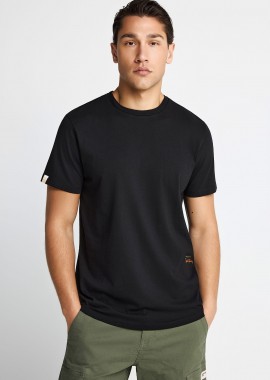 GARAGE 55 - Ανδρικό t-shirt Garage 55 με τύπωμα στην πλάτη