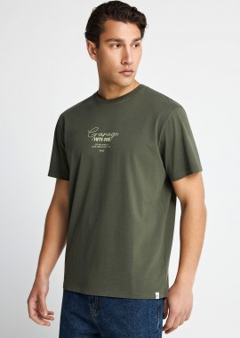 GARAGE 55 - Ανδρικό t-shirt Garage 55 με τύπωμα