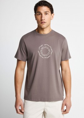 GARAGE 55 - Ανδρικό t-shirt Garage 55 με τύπωμα