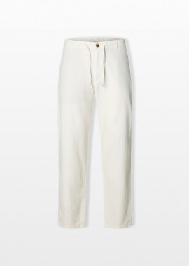 SELECTED HOMME - SELECTED HOMME Ανδρικό Λευκό Slim Tapered Trousers
