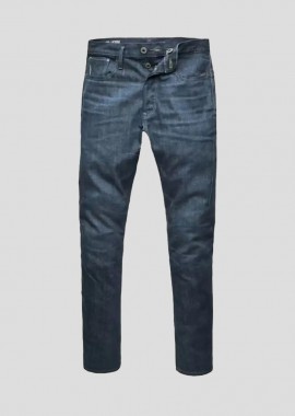 G-STAR - G-STAR Ανδρικό Μπλε Scutar 3D Slim Jeans