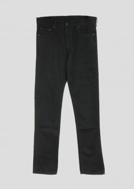 OFF-WHITE - OFF-WHITE Ανδρικό Μαύρο Diag Pkt Slim Straight Jeans