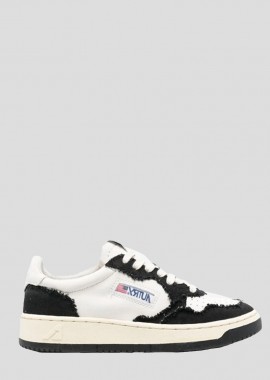 AUTRY - AUTRY Ανδρικό Medalist Low Sneakers In Black & White