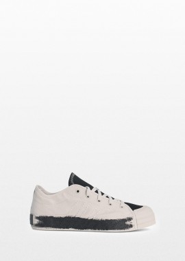 Y-3 - Y-3 Ανδρικό Λευκό Nizza Lo Sneakers
