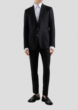 DOLCE&GABBANA - DOLCE&GABBANA Ανδρικό Μαύρο Tailored Trousers