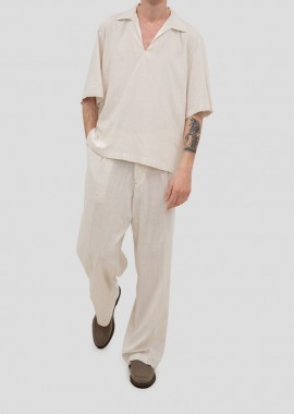 I'M BRIAN - I'M BRIAN Ανδρικό Μπεζ Men's Trousers