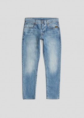 G-STAR - G-STAR Ανδρικό Μπλε Regular Tapered Jeans