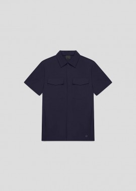 UNITY - UNITY Ανδρικό Μπλε Short Sleeved Polo Shirt
