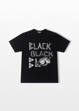 BLACK COMME DES GARÇONS - BLACK COMME DES GARÇONS Ανδρικό Μαύρο Short Sleeve T-Shirt