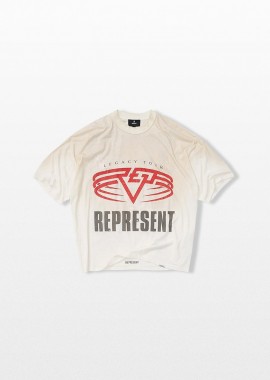 REPRESENT - REPRESENT Ανδρικό Μπεζ Living Legacy T-Shirt