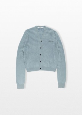 ACNE STUDIOS - ACNE STUDIOS Ανδρικό Γκρι Cashmere Cardigan