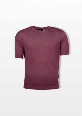 +39MASQ - +39MASQ Ανδρικό Κόκκινο Crew Neck T-Shirt