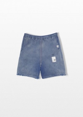 MAISON MIHARA YASUHIRO - MAISON MIHARA YASUHIRO Ανδρικό Μπλε Sun Faded Shorts