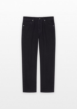 GIVENCHY - GIVENCHY Ανδρικό Μαύρο Straight Leg Jeans