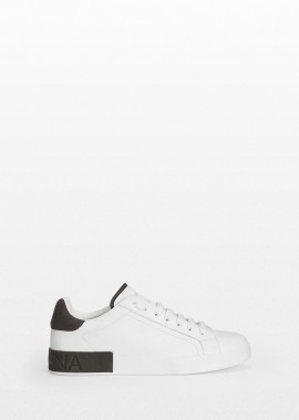 DOLCE&GABBANA - DOLCE&GABBANA Ανδρικό Λευκό Portofino Light Sneakers