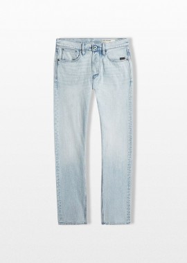 G-STAR - G-STAR Ανδρικό Μπλε Streem Slim Tapered Jeans