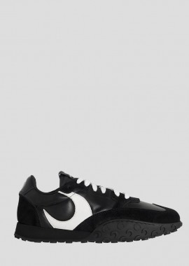 MARINE SERRE - MARINE SERRE Ανδρικό Μαύρο MS Rise Sneakers