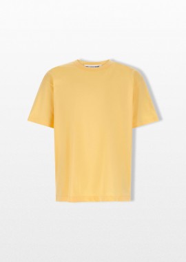 COMME DES GARÇONS SHIRT - COMME DES GARÇONS SHIRT Ανδρικό Πορτοκαλί Logo Print T-Shirt