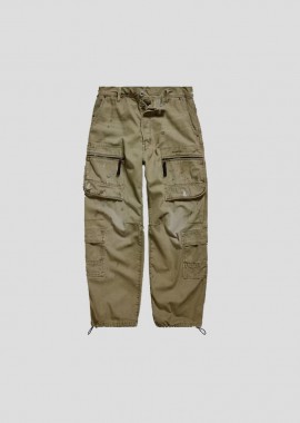 G-STAR - G-STAR Ανδρικό Πράσινο Multi Pocket Cargo Relaxed Jeans
