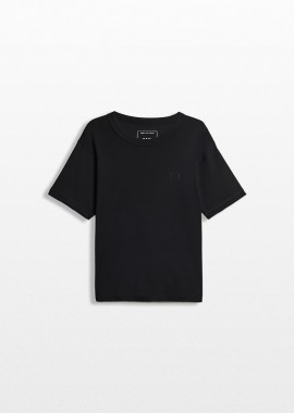Y-3 - Y-3 Ανδρικό Μαύρο Slim Short Sleeve T-Shirt