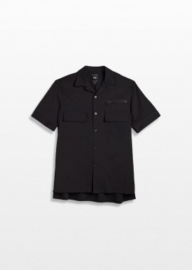 Y-3 - Y-3 Ανδρικό Μαύρο Short Sleeved Shirt