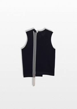 Y-3 - Y-3 Ανδρικό Μαύρο GFX Knitted Vest