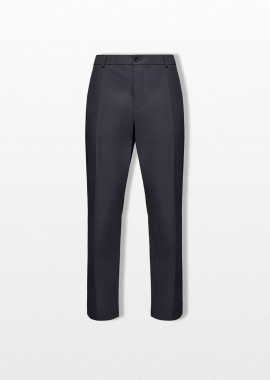MONCLER - MONCLER Ανδρικό Μπλε Cotton Blend Trousers