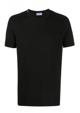 DOLCE&GABBANA - DOLCE&GABBANA Ανδρικό Μαύρο DG Black Crew Neck T-shirt