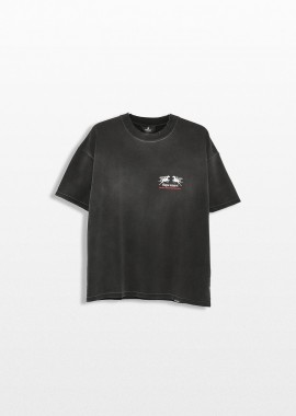 REPRESENT - REPRESENT Ανδρικό Μαύρο 24 Hour Service T-Shirt