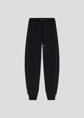 AMI PARIS - AMI PARIS Ανδρικό Μαύρο Black Cotton Men's Sweatpants