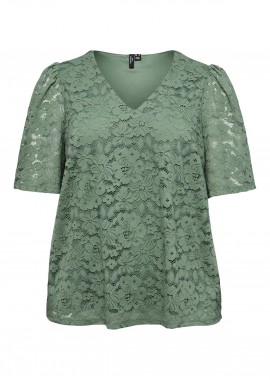 - Δαντελένιο Τοπ με Οργανικό Βαμβάκι VERO MODA