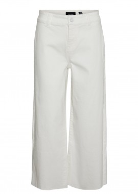 - High-rise cropped τζιν wide-leg fit VERO MODA
