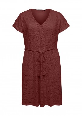 - Mini Φόρεμα με δαντέλα και κορδόνι στη μέση VERO MODA