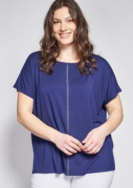 - Μπλούζα από Bamboo με Κεντρική Ραφή