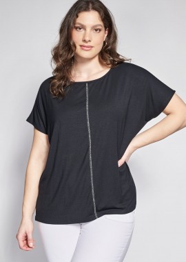 - Μπλούζα από Bamboo με Κεντρική Ραφή