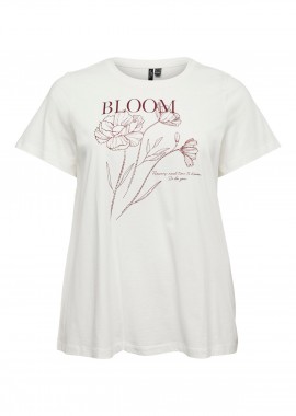 - Μπλούζα με φλοράλ σχέδιο και λογότυπο VERO MODA