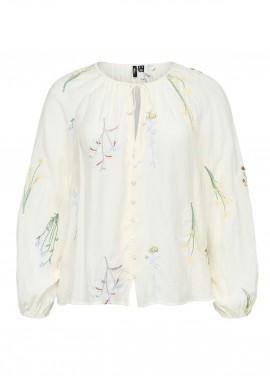 - Μπλούζα Μπροντερί Φλοράλ VERO MODA