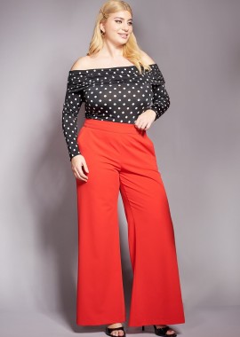 - PRBT Παντελόνι Tailored wide leg