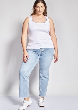 - PRBT Τζιν Παντελόνι Straight Fit Ξεβαμμένο