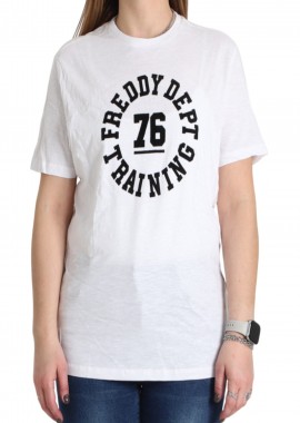 Freddy - Μπλούζα Κοντομάνικη Freddy Με Λογότυπο S7MT1T3-W0 Ανδρικό
