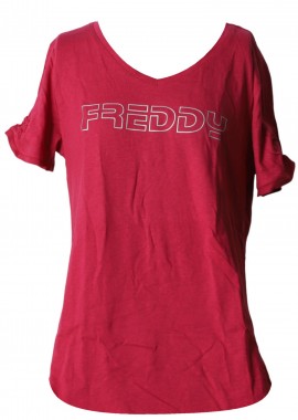 Freddy - Μπλούζα Κοντομάνικη Freddy Με Λογότυπο S7WCAT1-F580 Γυναικείο