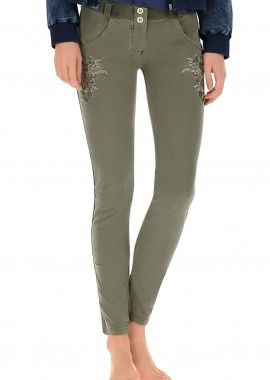Freddy - Κολάν Freddy Wr.Up Skinny Με Floral Κέντημα S8-EWRS-WRUP1RC08E-V740 Γυναικείο