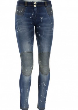 Freddy - Κολάν Freddy Wr.Up. Skinny Regular Rise Jeans With White Patches WRUP1RF813-J0Y Γυναικείο