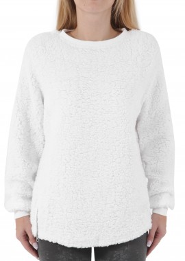 Freddy - Μπλούζα Μακρυμάνικη Freddy In Faux Fur F8WCXS4-W690 Γυναικείο