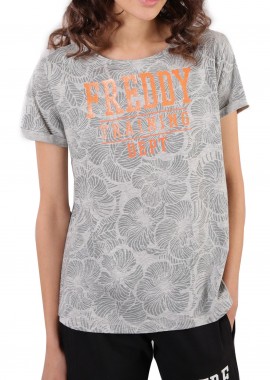 Freddy - Μπλούζα Κοντομάνικη Freddy S9WTRT3M Short Sleeve T-Shirt T-SHIRT S9WTRT3M-H104G- Γυναικείο